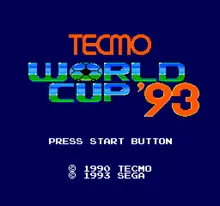 Image n° 1 - titles : Tecmo World Cup '93